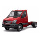 Hood deflectors Front hood deflector for MERCEDES Sprinter facelift 2014-2018 | races-shop.com