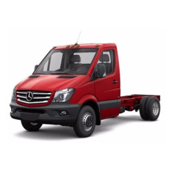 Front hood deflector for MERCEDES Sprinter facelift 2014-2018