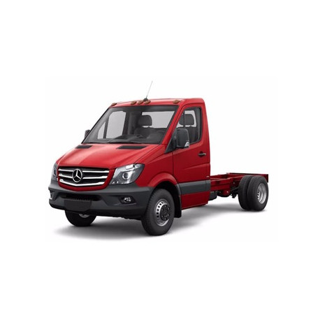 Hood deflectors Front hood deflector for MERCEDES Sprinter facelift 2014-2018 | races-shop.com