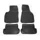 For specific model 3D rubber floor mats for AUDI A4 B6/B7 2001-2007 4pc | races-shop.com