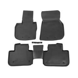 3D rubber floor mats for BMW X4 G02 2018 up 4pcs