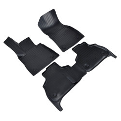 3D rubber floor mats for BMW X5 G05 2018-up 4pc