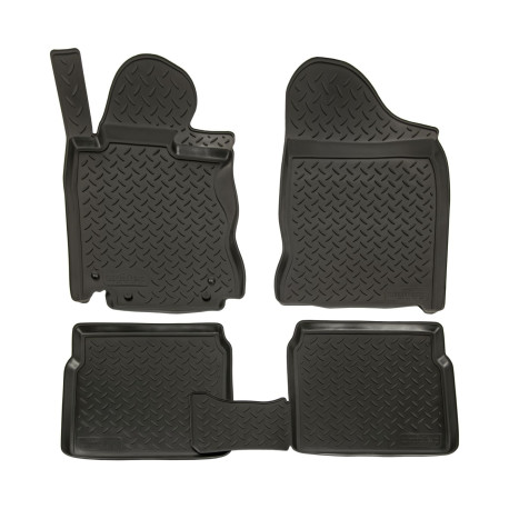 For specific model 3D rubber floor mats for CHRYSLER PT Cruiser 2000-2010 4pc | races-shop.com