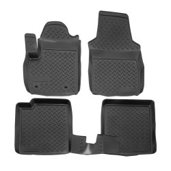 3D rubber floor mats for FIAT Panda 2003-2012 4pc