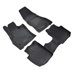 3D rubber floor mats for FIAT 500L 2012-2022