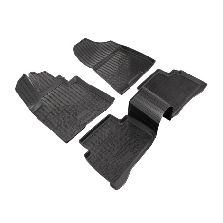 For specific model 3D rubber floor mats for HYUNDAI Tucson 2015-9/2020 /Sportage 2016-2021 4pcs | races-shop.com
