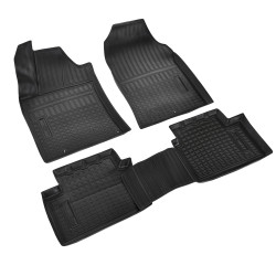 3D rubber floor mats for HYUNDAI i30 2017-up 4pcs