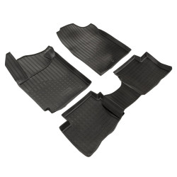 3D rubber floor mats for KIA Picanto 2017-up 4pc