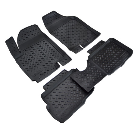 For specific model 3D rubber floor mats for KIA Soul AM 2008-2013 | races-shop.com