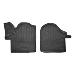 3D rubber floor mats for MERCEDES V W447 2014-up front 2pcs