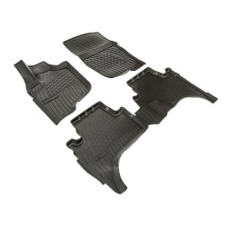 3D rubber floor mats for MITSUBISHI L200 2007-2015 4pc