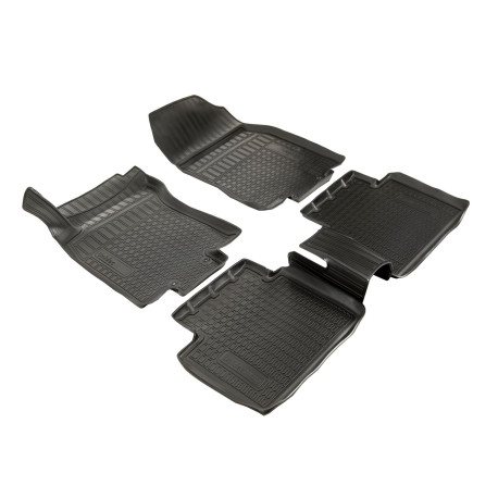 For specific model 3D rubber floor mats for NISSAN X-Trail T32 2014-20214pc | races-shop.com