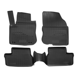 3D rubber floor mats for PEUGEOT 2008 2013 - 2018 4pc