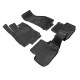 For specific model 3D rubber floor mats for SEAT Leon 2012 -2020 4pc | races-shop.com