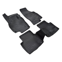 3D rubber floor mats for SKODA Scala 2019 -up 5 pcs