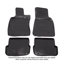 3D rubber floor mats for MG ZS2 2019-2024 4pcs