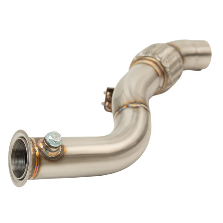 Down pipes and dump pipes Downpipe for BMW 3 Series E90/E91 318d/320d M47N2 | races-shop.com