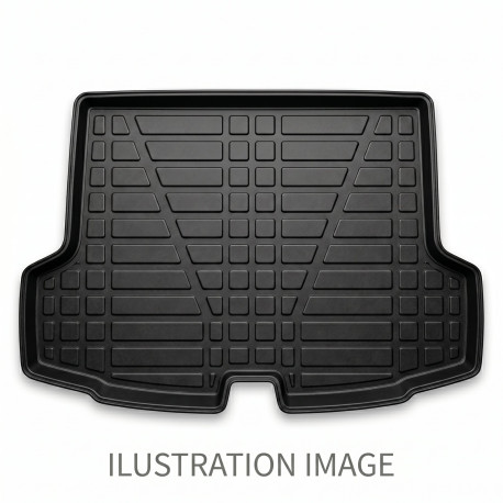 Car boot liner Rubber boot liner for VOLKSWAGEN ID.4 2021-up Lower Trunk | races-shop.com
