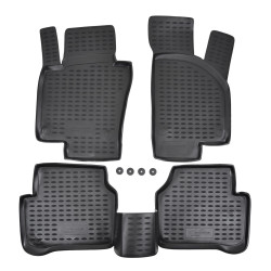 Rubber floor mats for VOLKSWAGEN Passat B6 /B7 2005-2014 4pcs