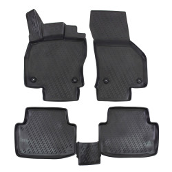 Rubber floor mats for VOLKSWAGEN Passat B8 2015-2021 4pcs