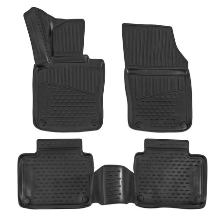 For specific model Rubber floor mats for VOLVO V90 2016-up | races-shop.com