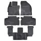 For specific model Rubber floor mats for TOYOTA Verso 3 rows 2009-2013 5pcs | races-shop.com