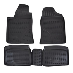 Rubber floor mats for TOYOTA Avensis 2003-2009 4pcs