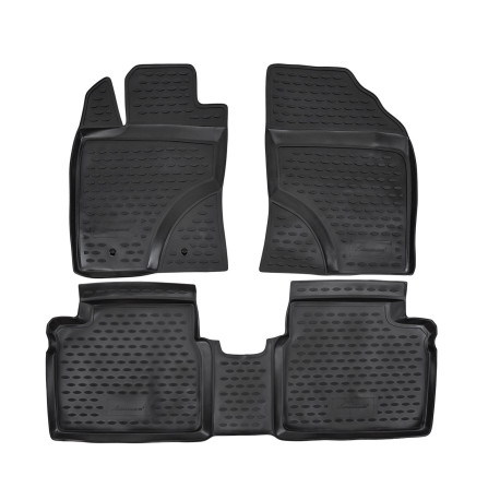 For specific model Rubber floor mats for TOYOTA Avensis 2009-2017 4pcs | races-shop.com