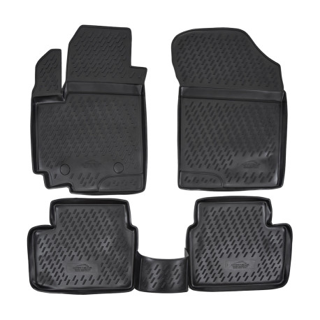 For specific model Rubber floor mats for SUZUKI Swift 2010-2017 4pcs | races-shop.com
