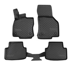 Rubber floor mats for SKODA Octavia III 2013-2019 /Octavia IV 2020-up 4 pcs
