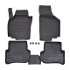 For specific model Rubber floor mats for SKODA Yeti 2009-2017 4pcs | races-shop.com