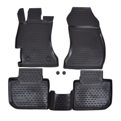Rubber floor mats for SUBARU XV 2012-2017 4pcs