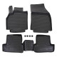 For specific model Rubber floor mats for RENAULT Megane III 2010-2015 4pcs | races-shop.com