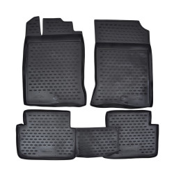 Rubber floor mats for RENAULT Laguna III 2007-2014 4pcs