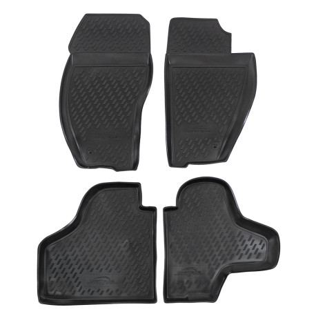 For specific model Rubber floor mats for JEEP Cherokee 2008-2013 4pcs | races-shop.com