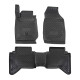 For specific model Rubber floor mats for ISUZU D-MAX 2012-2019 4pcs | races-shop.com