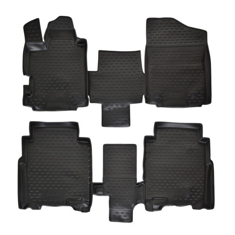 For specific model Rubber floor mats for HONDA FR-V 2004-2010 4pcs | races-shop.com