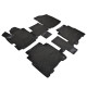 For specific model Rubber floor mats for HONDA FR-V 2004-2010 4pcs | races-shop.com