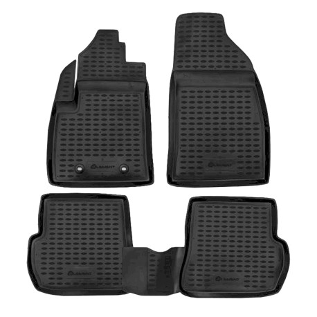 For specific model Rubber floor mats for FORD Fiesta 2002-2008 | races-shop.com