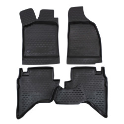 Rubber floor mats for FORD Ranger 2007-2011