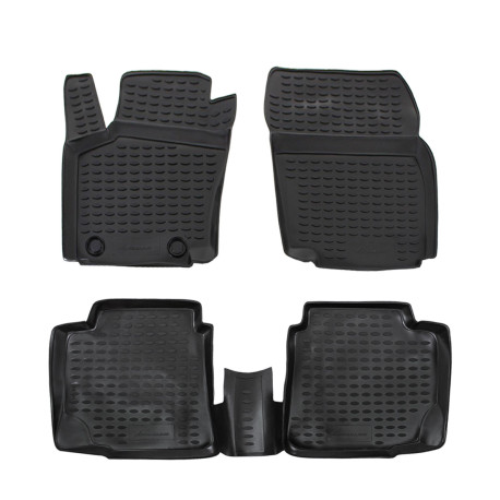 For specific model Rubber floor mats for FORD Mondeo 2007-2014 4pcs | races-shop.com