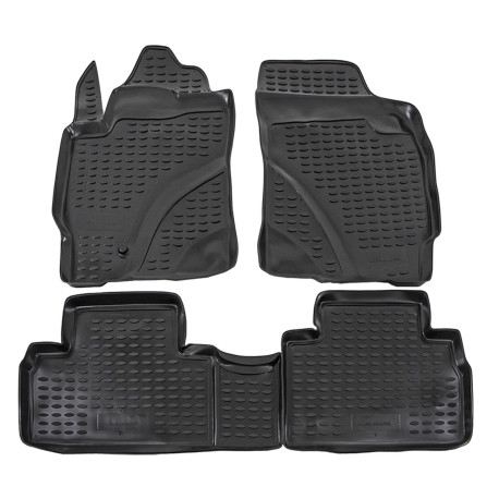For specific model Rubber floor mats for MAZDA Tribute 2000- 2008 | races-shop.com