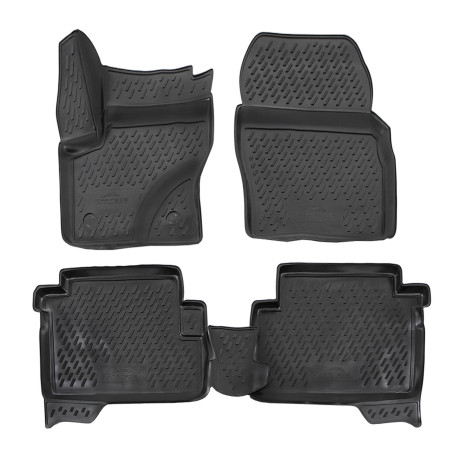 For specific model Rubber floor mats for FORD Kuga 2013-2019 4pcs | races-shop.com