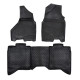 For specific model Rubber floor mats for DODGE Ram 2017- 2018 Crewcab 4pcs | races-shop.com