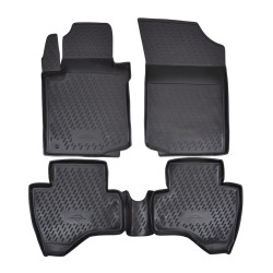 Rubber floor mats for TOYOTA Aygo 2005-2014