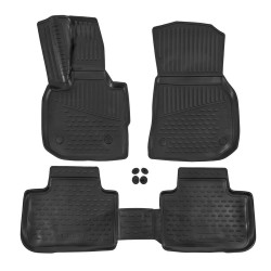 Rubber floor mats for BMW X4 G02 2018-up 4pcs
