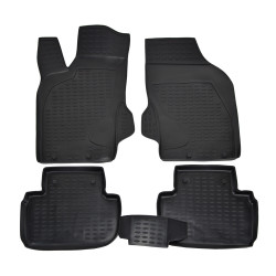 Rubber floor mats for ALFA ROMEO 147 2001-2010 4pcs