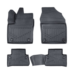 Rubber car floor mats for Toyota C-HR 2023-up/ Corolla Cross 2022-up 4pcs