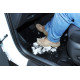 For specific model Rubber car floor mats for Toyota C-HR 2023-up/ Corolla Cross 2022-up 4pcs | races-shop.com