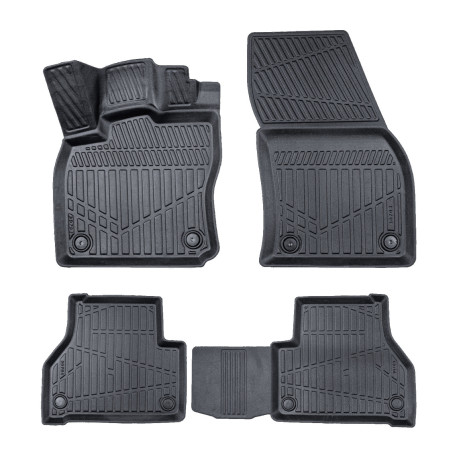 For specific model Rubber car floor mats for Volkswagen Caddy 2020-up 4pcs | races-shop.com